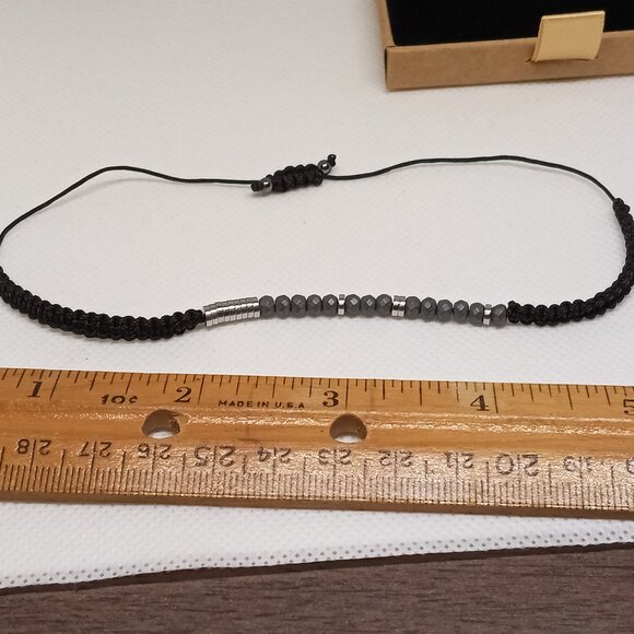 NWT Joycuff Morse Code Handmade "You Got This" Unisex Adjustable Bracelet #15 - Picture 7 of 16